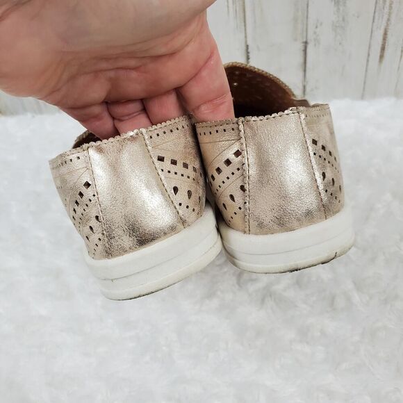 American Rag Ashanne Slip On Flats Metallic Size 9.5 - Picture 6 of 9